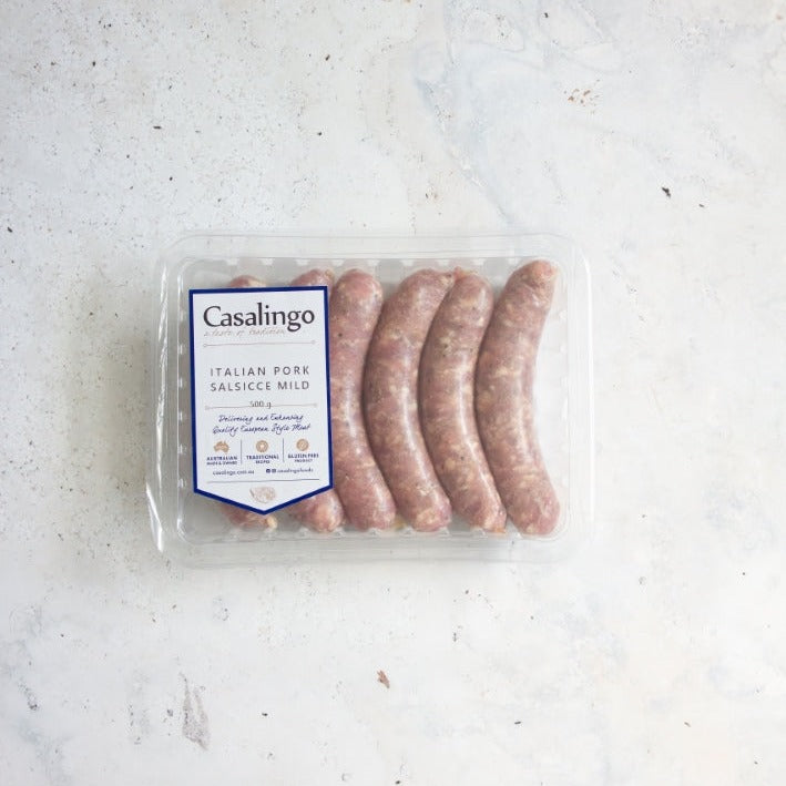 Italian Pork Sausage Mild 500g