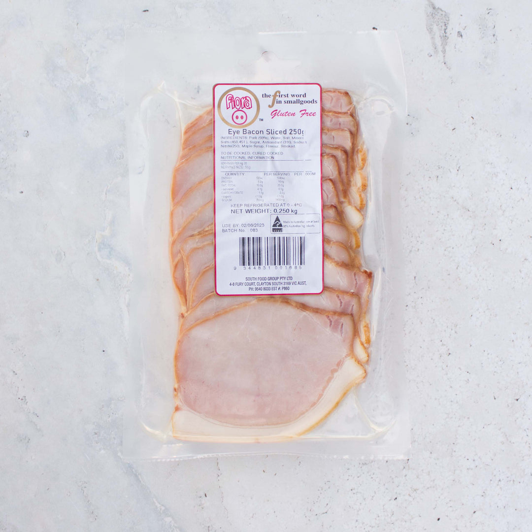 Eye Bacon Sliced 250g