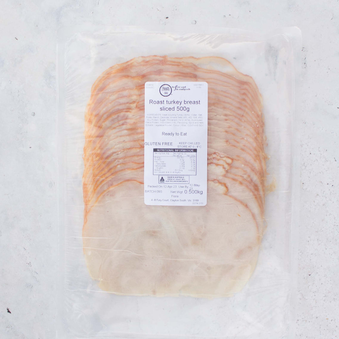 Roast Turkey Breast Sliced 500g