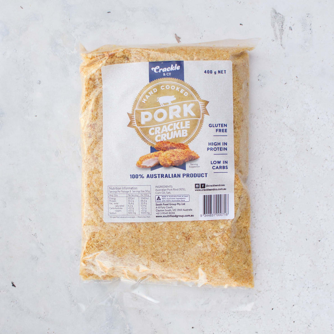 Pork Crackle Crumb 400g