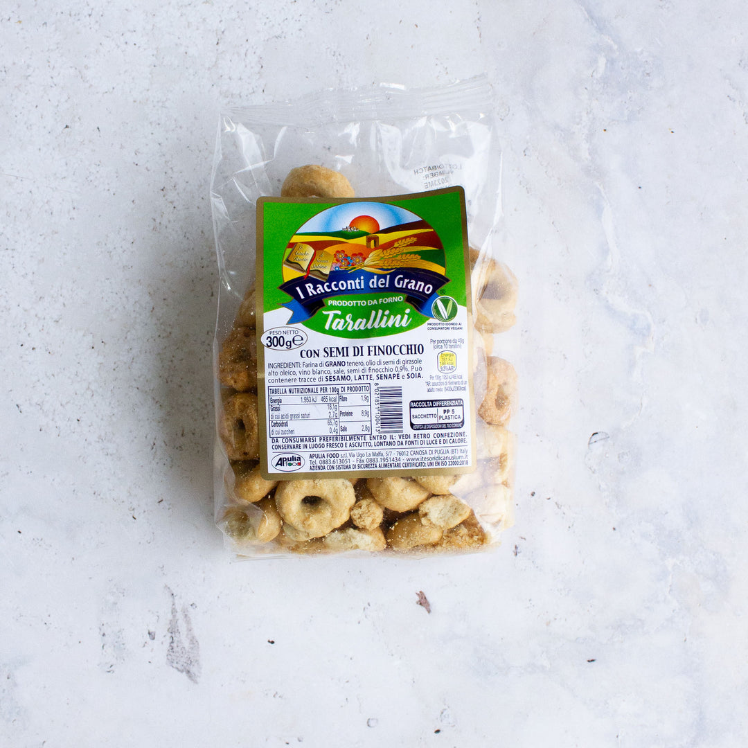 Tarallini Fennel 300g